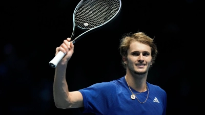 Alexander Zverev peilt 2022 seinen ersten Triumph bei einem Grand-Slam-Turnier an. (Foto: Luca Bruno/AP/dpa)