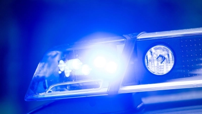Die Polizei hält einen Kleintransporter auf der A9 an. (Symbolbild) (Foto: Lino Mirgeler/dpa)