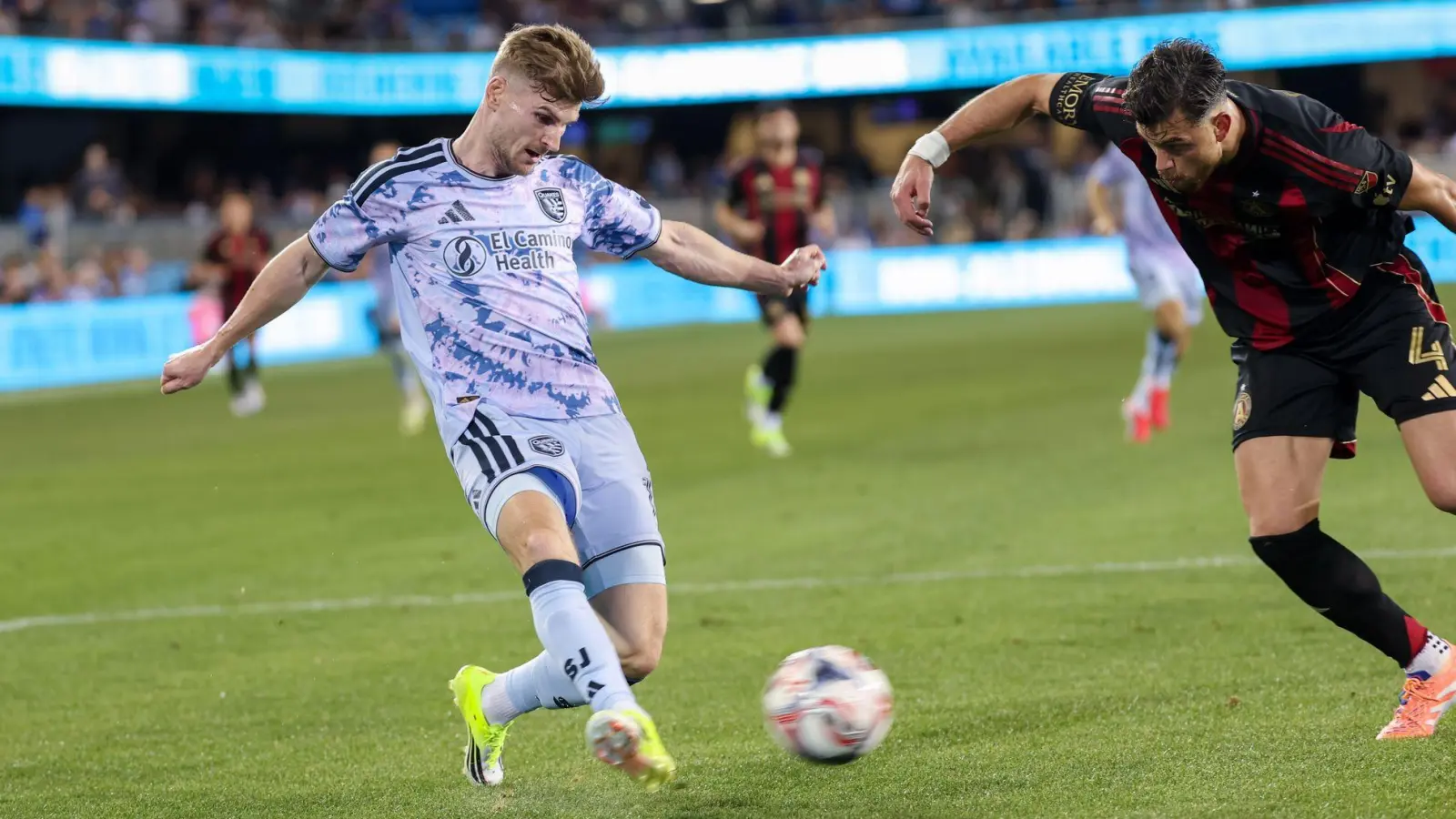 Kommt immer besser in Schwung: Timo Werner. (Archivbild) (Foto: Jeff Mulvihill Jr./ZUMA Press Wire/dpa)