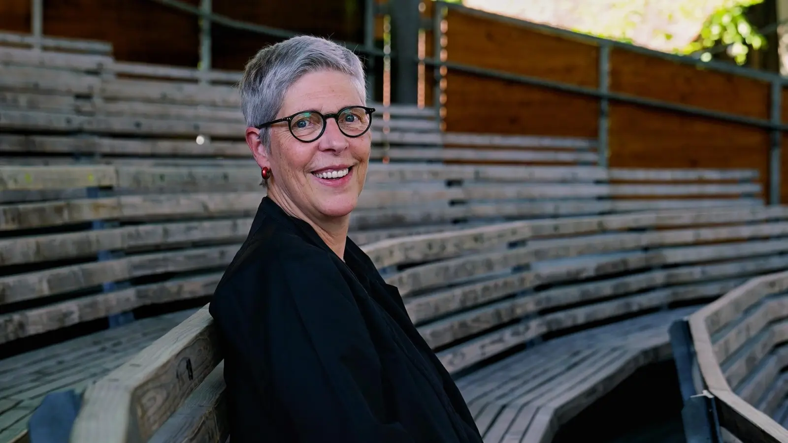 Führt in Dinkelsbühl Regie bei Steven Moffats Komödie „Eine Mords-Freundin”: Gisela Maria Schmitz (Foto: Elke Walter)