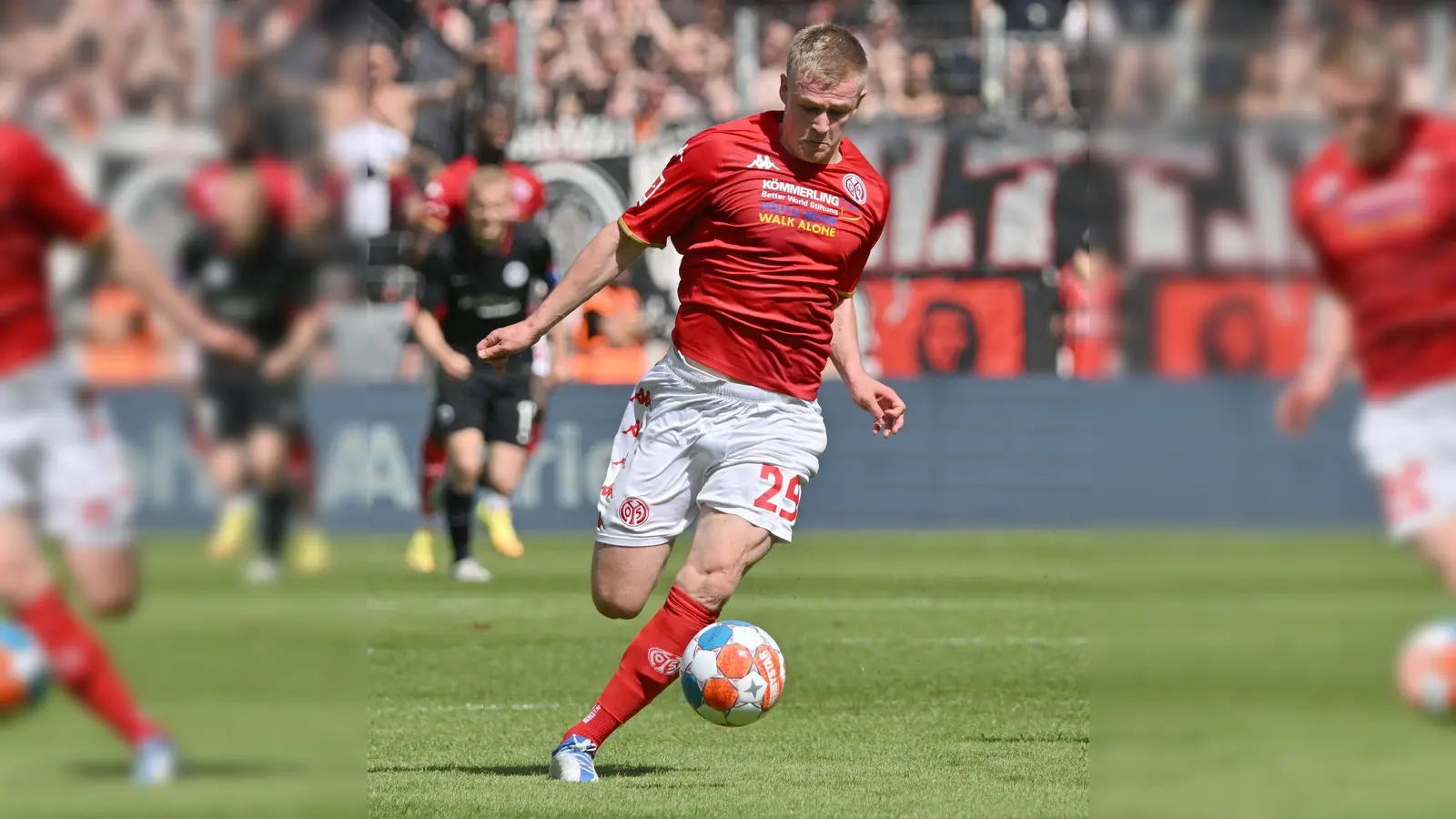 Kapitän Jonathan Burkardt muss sein Comeback in der deutschen U21-Nationalmannschaft wie befürchtet verschieben. (Foto: Torsten Silz/dpa/Archivbild)