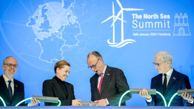Die Nordsee-Anrainer wollen sich besser vernetzen. (Foto: Kay Nietfeld/dpa)