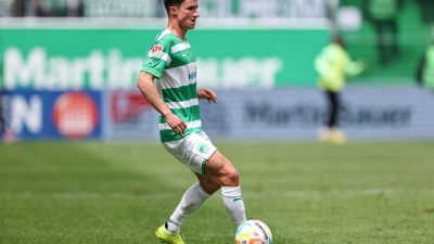 Abwehrspieler Marco Meyerhöfer fällt gegen Elversberg verletzt aus. (Foto: Daniel Karmann/dpa)