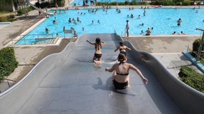 Trotz verringerter Öffnungszeiten kamen dieses Jahr über 30.000 Besucher in das Feuchtwanger Freibad. (Foto: Herbert Dinkel)