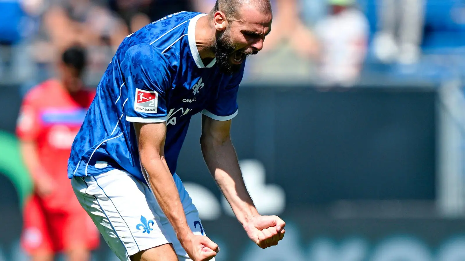 Darmstadt 98 hat gegen Holstein Kiel einen späten Punkt gerettet.  (Foto: Uwe Anspach/dpa)