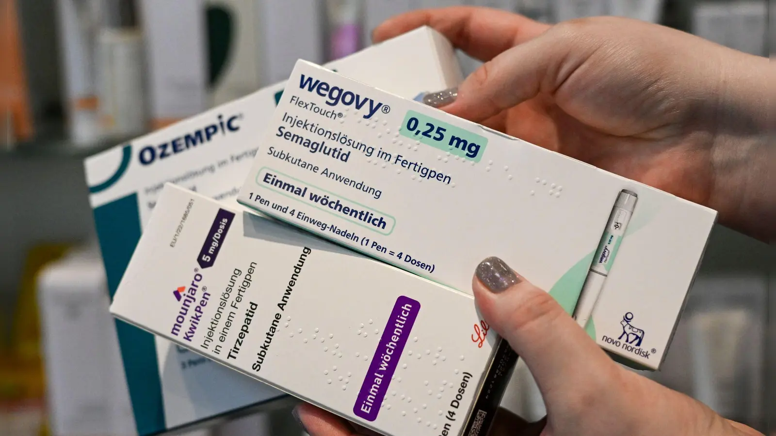 Nach dem Absetzen von Abnehmspritzen nehmen Patienten schnell wieder zu. (Symbolbild) (Foto: Jens Kalaene/dpa)