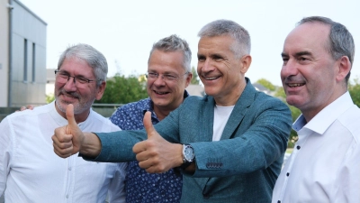 Freie-Wähler-Bundeschef Hubert Aiwanger hat klargestellt: Auch in Sachsen wird es keine politische Zusammenarbeit seiner Partei mit der AfD  geben. (Archivbild) (Foto: Sebastian Willnow/dpa)