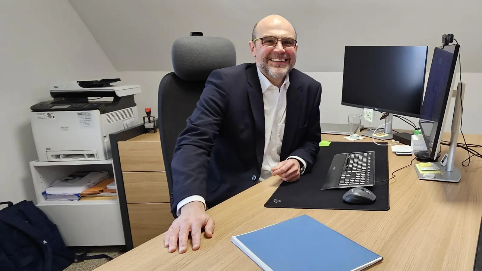 Markus Liebich ist als Bürgermeister bestätigt worden. Er war der einzige Kandidat. (Foto: Wolfgang Grebenhof)