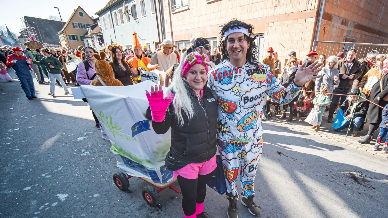 Bei den Kostümen waren der Fantasie keine Grenzen gesetzt. (Foto: Fryska)