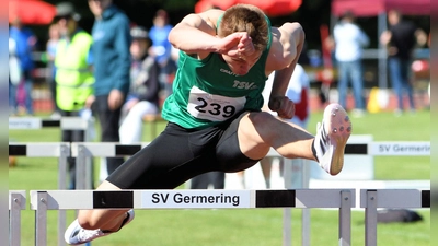In deutschen Endläufen über 110 Meter Hürden vertrat Lukas Kleinschrodt mehrfach den TSV Ansbach auf nationaler Ebene. (Foto: Claus Habermann)