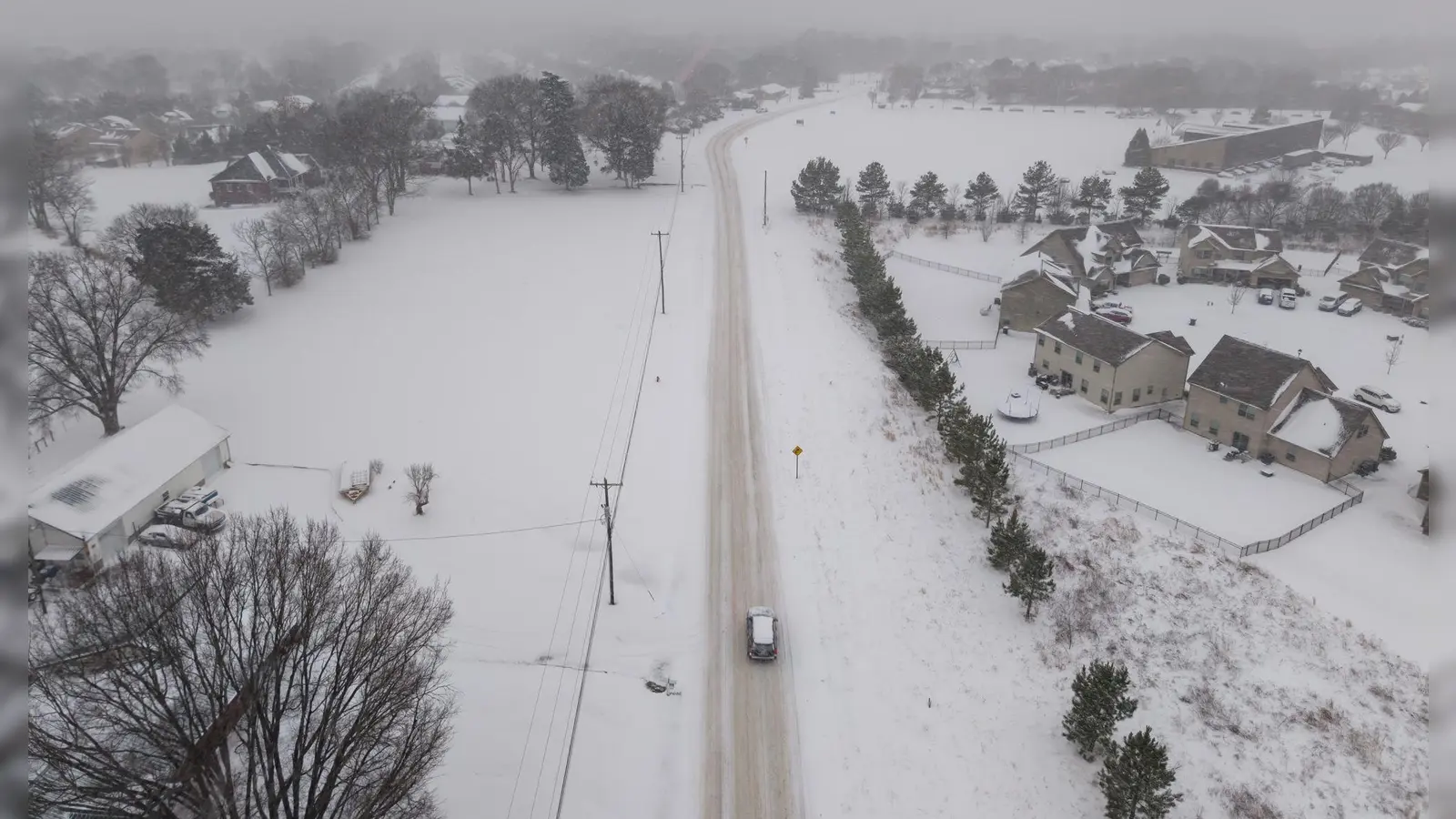 Vielerorts gab es in den USA massive Schneefälle.  (Foto: Walter G. Arce Sr./ASP via ZUMA Press Wire/dpa)