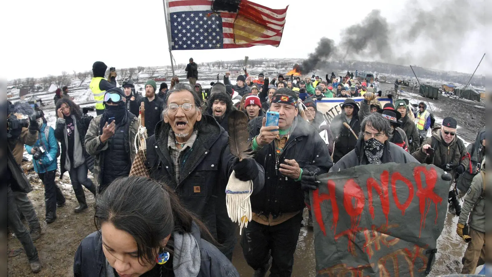 Jahre nach großen Protesten gegen eine umstrittene Öl-Pipeline in den USA ist nun ein aufsehenerregendes Urteil ergangen. (Archivbild) (Foto: picture alliance / Mike Mccleary/The Bismarck Tribune/AP/dpa)