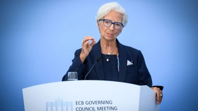 EZB-Präsidentin Lagarde rechnet mit weiter steigender Inflation bis Ende 2026. (Foto: Bernd von Jutrczenka/dpa)