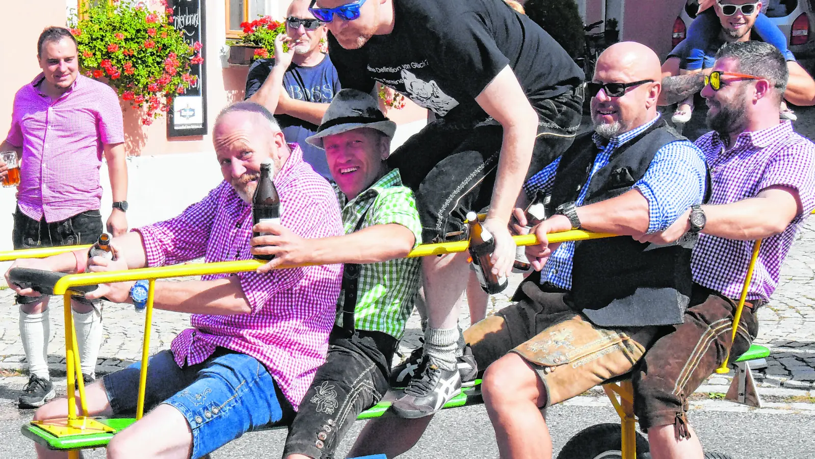 Für beste Laune ist einmal mehr gesorgt. Feiern auch Sie mit! (Foto: Ulrich Brühschwein)