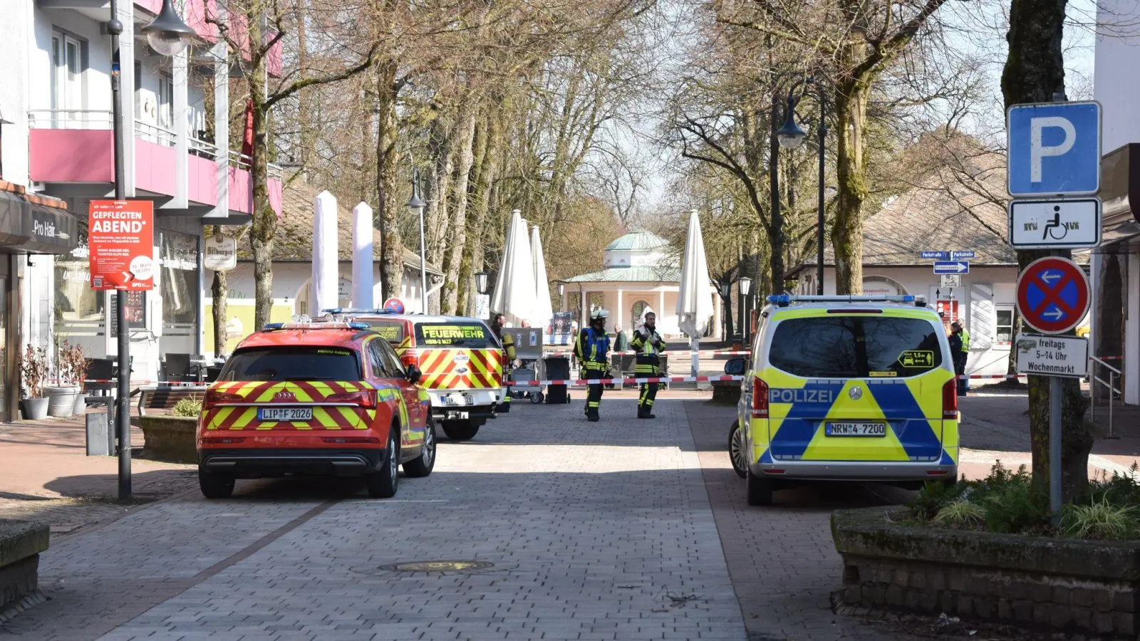 Der Bereich bleibt zunächst abgesperrt. (Foto: Jörn Fries/dpa)