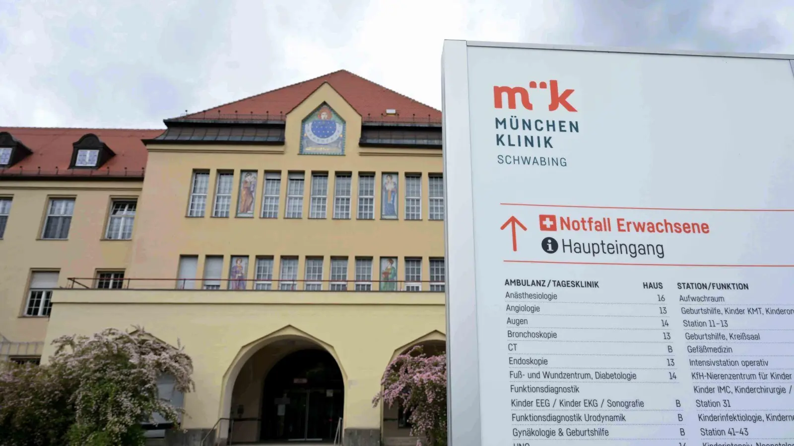Die München Klinik ist als Behandlungszentrum für Kontaktpersonen aus Bayern zuständig. (Archivbild) (Foto: Malin Wunderlich/dpa)