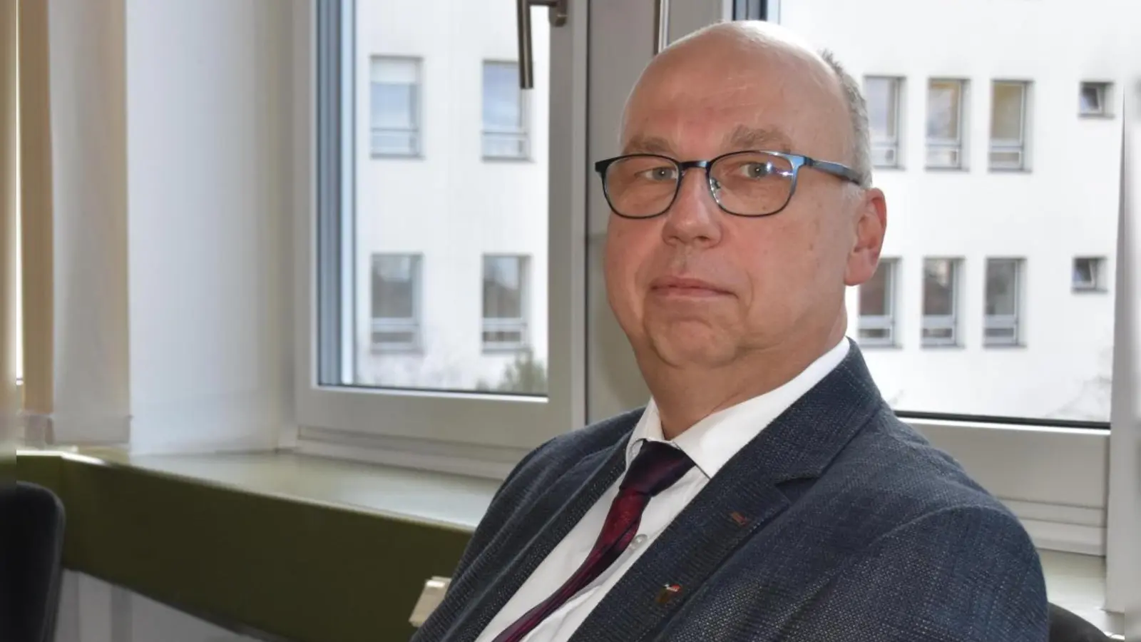 Reinhold Reinke vom Jobcenter Landkreis Ansbach geht trotz großer Herausforderungen optimistisch in das neue Jahr.  (Archivbild: Silvia Schäfer)