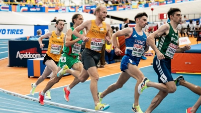 Hielt gut mit im Feld der Besten: Florian Bremm war einer von zwei deutschen Startern im Finale über die 3000 Meter in Apeldoorn (Foto: Eibner-Pressefoto/Stefan Mayer)