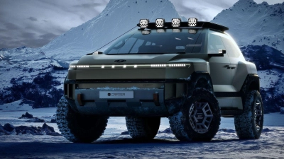 Hyundai präsentiert mit dem Crater Concept einen robusten Offroader für echte Abenteuer abseits befestigter Straßen. (Foto: Hyundai/dpa-tmn)