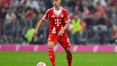 Dreh- und Angelpunkt im Bayern-Spiel: Joshua Kimmich. (Foto: Sven Hoppe/dpa)