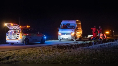 Beim Zusammenstoß mit einem Kleintransporter ist ein Fahrradfahrer verletzt worden.  (Foto: Mirko Fryska)