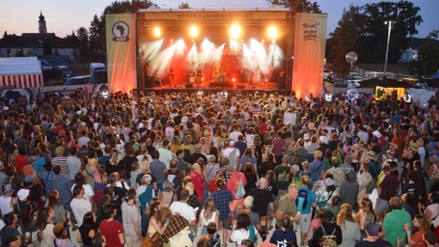 Zum Afrika-Karibik-Fest 2023 in Wassertrüdingen stehen wieder mehrere bekannte Musiker aus der Reggae-Szene auf der Bühne. (Archivbild: Peter Tippl)