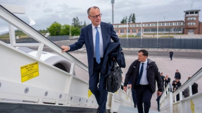 CDU-Chef Friedrich Merz steht vor seiner bislang längsten Auslandsreise als Bundeskanzler. (Archivbild) (Foto: Michael Kappeler/dpa)