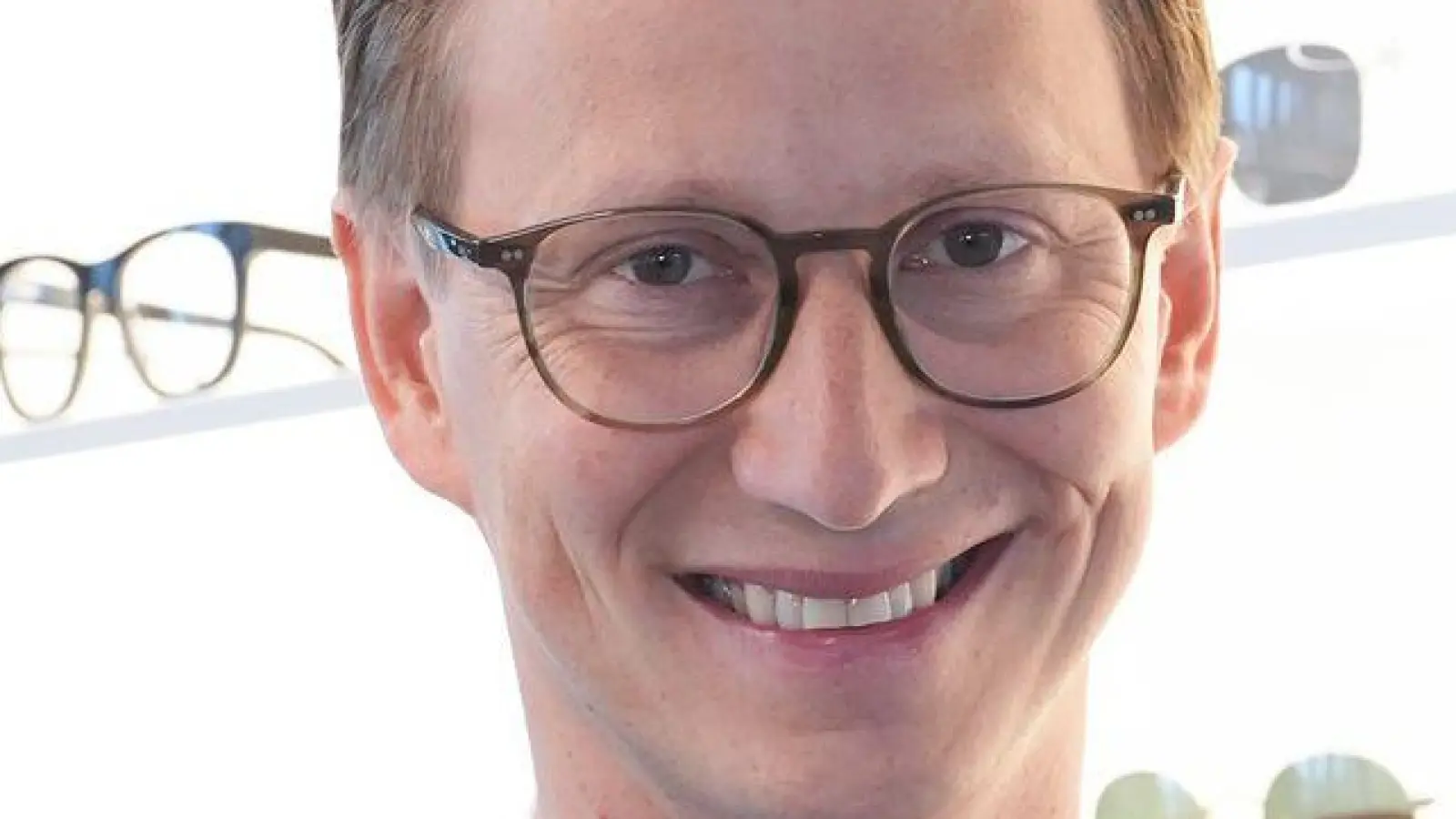 Marc Fielmann leitet seit November 2019 allein die Augenoptiker-Kette Fielmann. (Produktion) (Foto: Marcus Brandt/dpa)