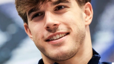 Luka Vuskovic spielt aktuell als Leihspieler für den Hamburger SV. (Archivbild) (Foto: Christian Charisius/dpa)