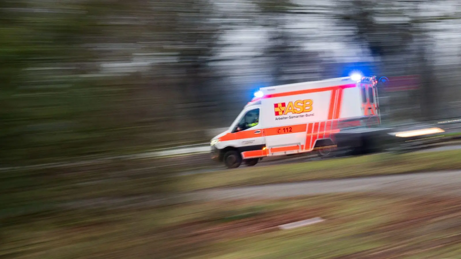 Der Rettungsdienst konnte nur noch den Tod des Waldarbeiters feststellen. (Symbolbild) (Foto: Julian Stratenschulte/dpa)