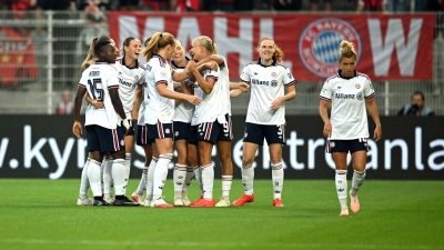 Die Bayern-Fußballerinnen bauten ihre Serie aus. (Archivbild)  (Foto: Elisa Schu/dpa)