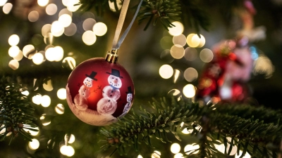 in einer Familie in Diebach wurde die Feststimmung durch eine heftige Prügelei unterbrochen. (Symbolbild: Swen Pförtner/dpa)