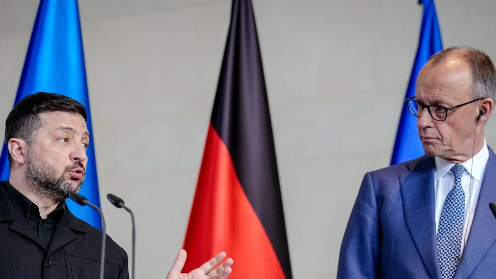 Deutschland und die Ukraine wollen noch enger zusammenarbeiten. (Foto: Kay Nietfeld/dpa)