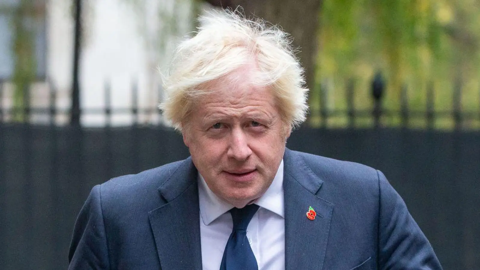 Boris Johnson hatte vor gut einem Jahr sein Mandat im Unterhaus niedergelegt und war damit einer Suspendierung zuvorgekommen. (Foto: Tayfun Salci/ZUMA Press Wire/dpa)