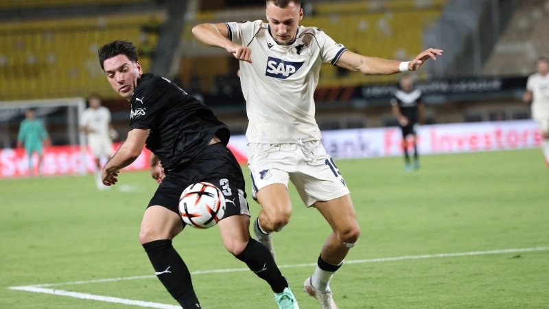 Lemperle tat sich gegen Kreta schwer. (Foto: InTime Sports/InTime Sports/AP/dpa)
