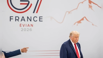 Trump: Iran-Deal könnte früher unterzeichnet werden. (Foto: Michael Kappeler/dpa-Pool/dpa)