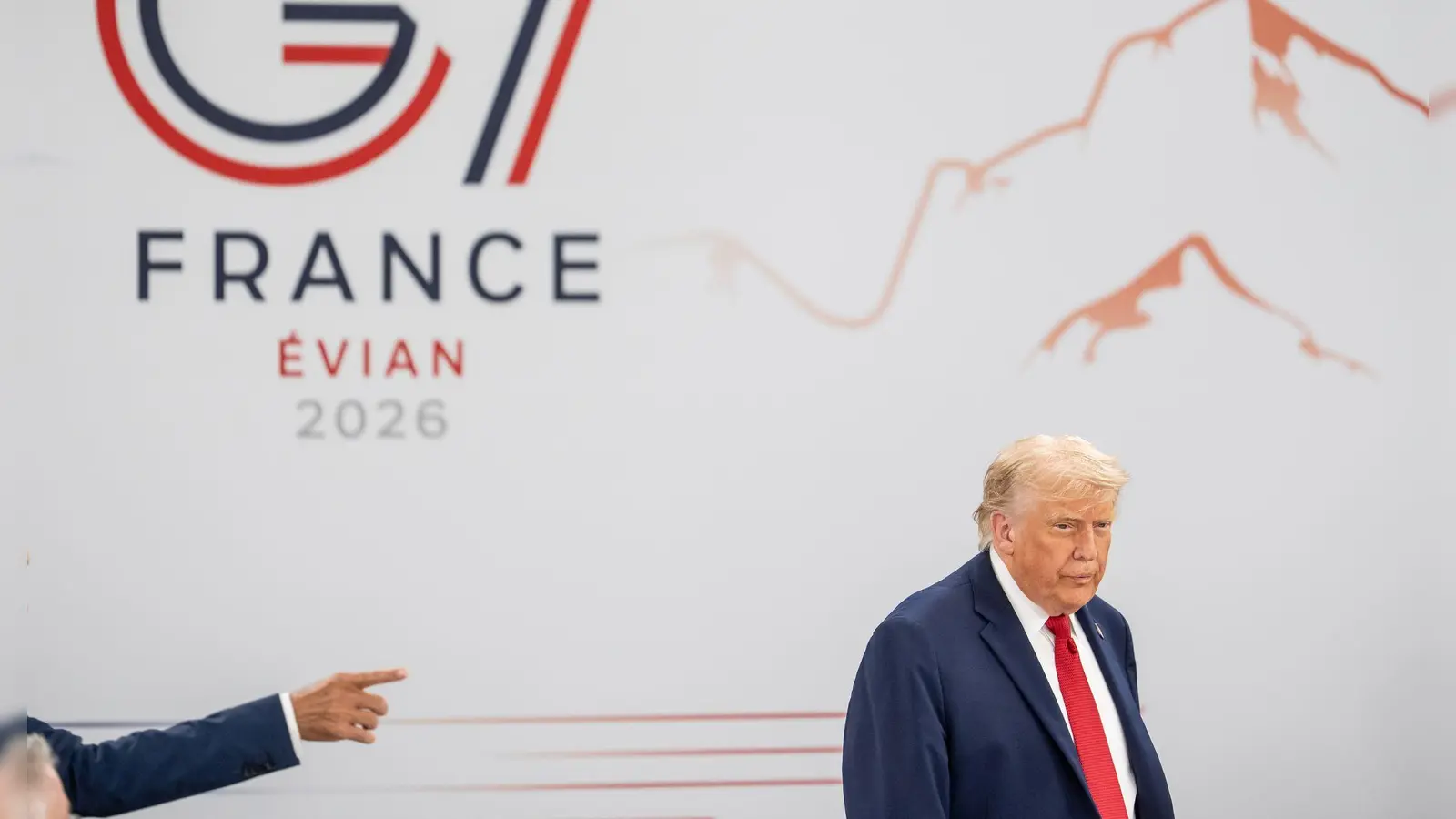 Trump: Iran-Deal könnte früher unterzeichnet werden. (Foto: Michael Kappeler/dpa-Pool/dpa)