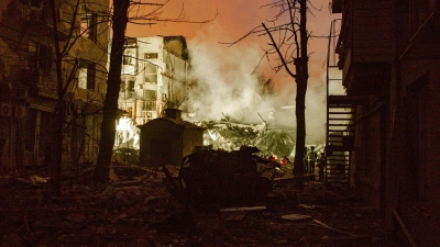 Die ostukrainische Großstadt Charkiw ist immer wieder Ziel russischer Luftangriffe. (Archivbild) (Foto: Nicolas Cleuet/Le Pictorium via ZUMA Press/dpa)