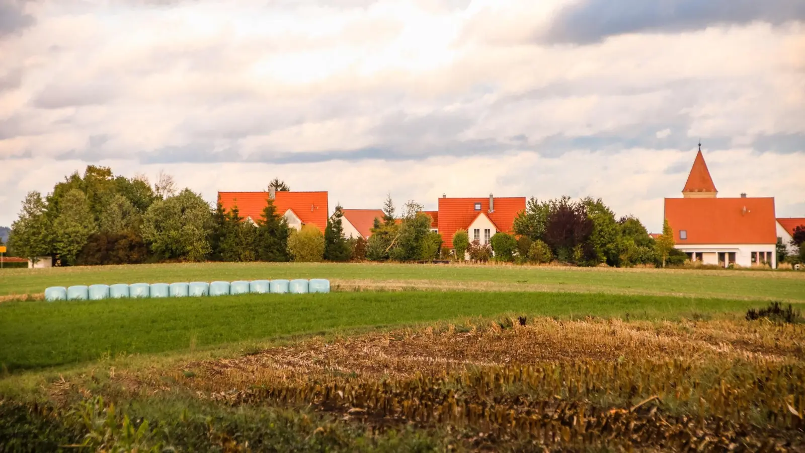 Das geplante Segringer Baugebiet Schellenheckfeld West schließt an die bestehende Bebauung an. Der Bebauungsplan wird jetzt in einem regulären Verfahren entwickelt. (Foto: Martina Haas)
