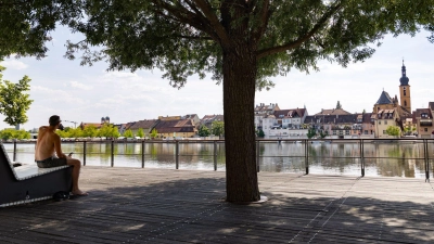 Kitzingen bricht einen bayerischen Temperaturrekord nach dem anderen. (Archivbild) (Foto: Daniel Löb/dpa/dpa-tmn)