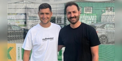 Der Sportliche Leiter und der neue Chefscout: Christoph Hasselmeier (links) und Manuel Deißler. (Foto: Denise Kapp/SpVgg Ansbach)