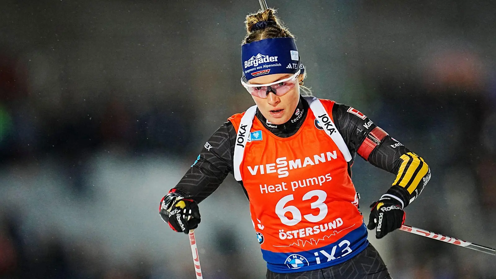 Marlene Fichtner holt ihr bestes Weltcupergebnis. (Archivbild) (Foto: Björn Larsson Rosvall/TT News Agency/AP/dpa)