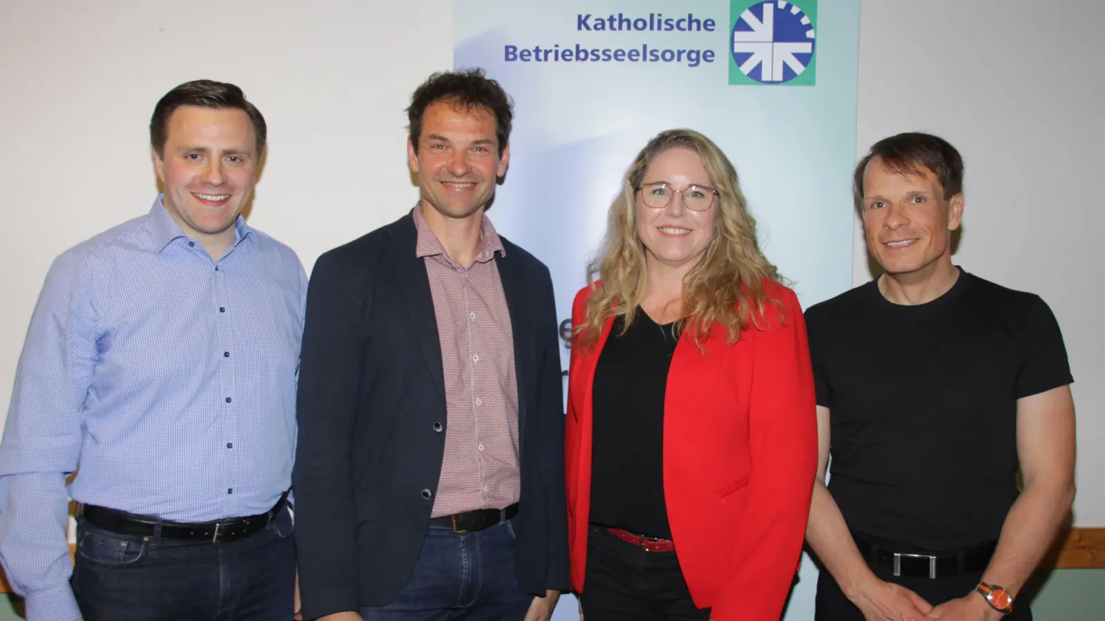 Andreas Schalk (CSU), Martin Stümpfig (Grüne), Kathrin Pollack (SPD) und Oliver Kremer (FDP) stellten sich der Diskussion mit Betriebs- und Personalräten und bekamen eine breite Themenpalette serviert. (Foto: Robert Maurer)