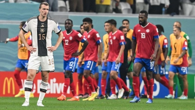 Das DFB-Team ist bei der WM trotz eines 4:2-Sieges gegen Costa Rica ausgeschieden. (Foto: Federico Gambarini/dpa)