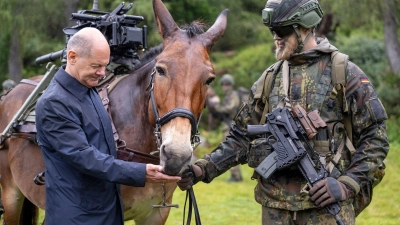 Braucht die Bundeswehr deutlich mehr Geld? (Foto: Peter Kneffel/dpa)