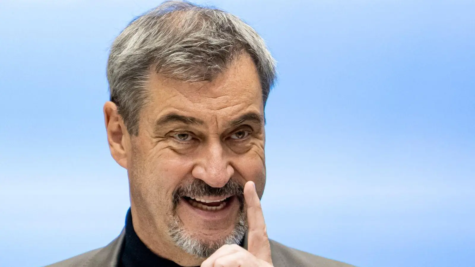 CSU-Chef Söder sieht in der deutschen Energiepolitik grundlegenden Änderungsbedarf. (Foto: Fabian Sommer/dpa)