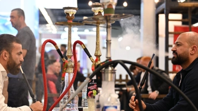 Von Juli 2024 bis Juni 2025 wurden durch den Verkauf von Wasserpfeifentabak Steuern in Höhe von 75,8 Millionen Euro eingenommen. (Archivbild) (Foto: Wolf von Dewitz/dpa)