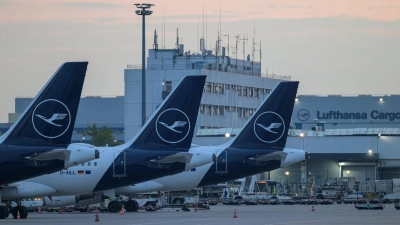 Lufthansa stellt erste Flugzeuge an den Boden. (Foto: Hannes P. Albert/dpa)