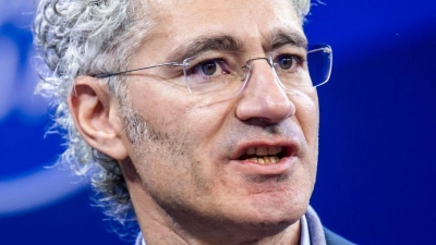 Palantir-Chef Karp glaubt, dass KI Folgen für das Thema Einwanderung haben wird.  (Foto: Gian Ehrenzeller/KEYSTONE/dpa)