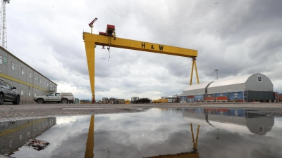 In der Werft wurde die „Titanic“ gebaut. (Archivbild) (Foto: Liam Mcburney/PA Wire/dpa)